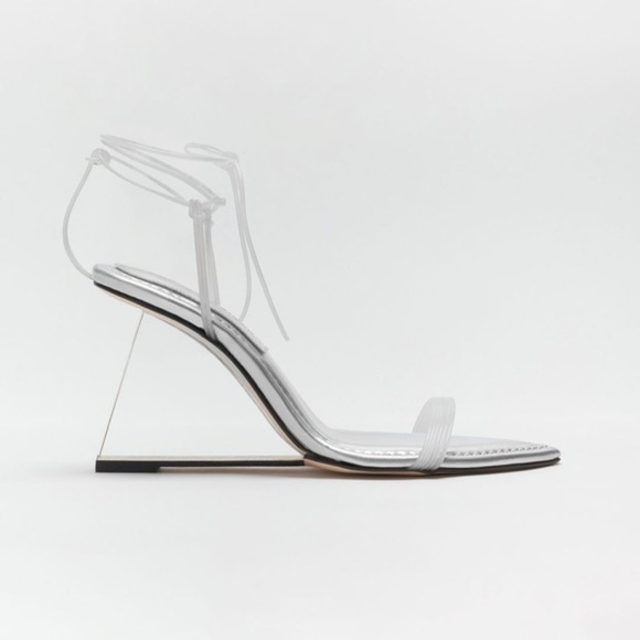 💜 NEW good american cinder-F*cking-Rella wedge 7 SOLD OUT 💜 - Picture 3 of 16